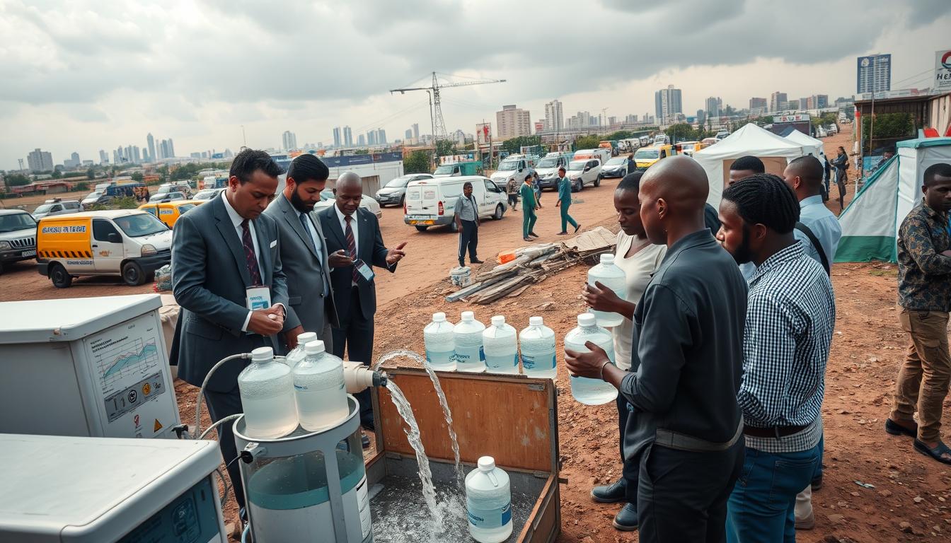 Crisis water management systems sanitation and disease prevention during water emergencies