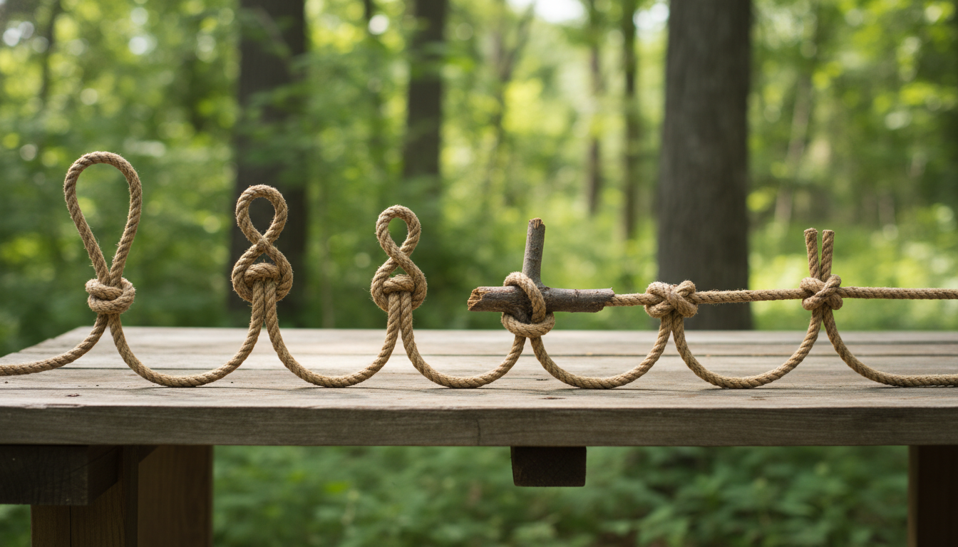 Read more about the article Emergency Knots: 5 Knots That Can Save Your Life