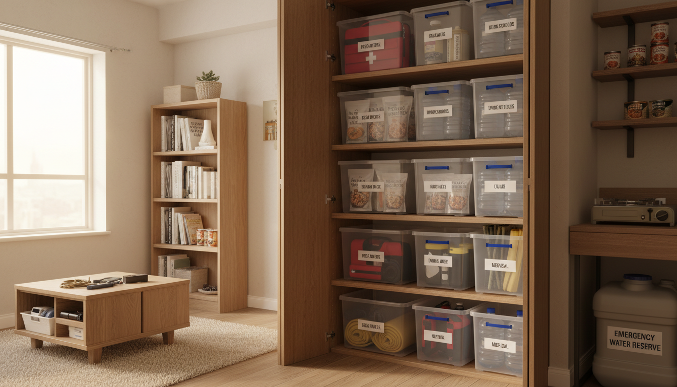 Read more about the article The One-Room Emergency Prep Strategy for Small Apartments