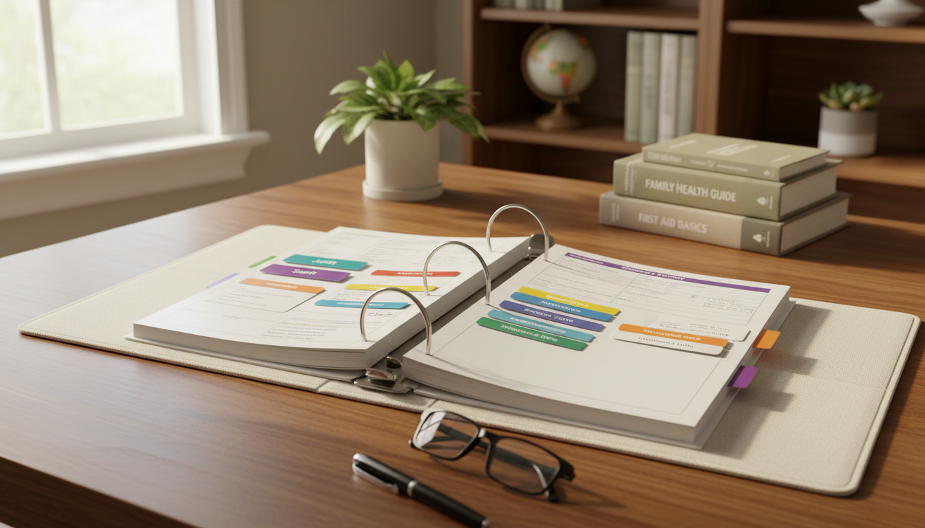Read more about the article How to Create a Medical Information Binder for Your Family
