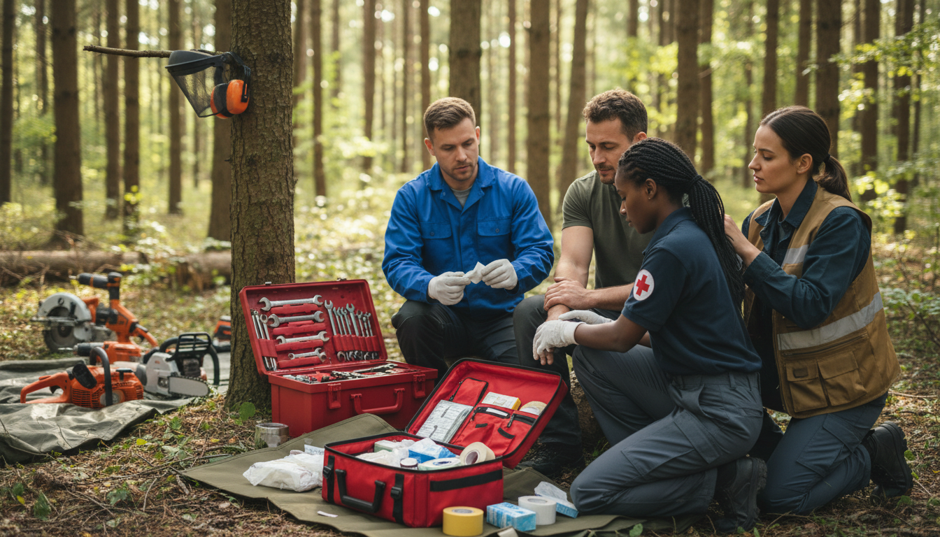 You are currently viewing First Aid for Chainsaw and Power Tool Injuries