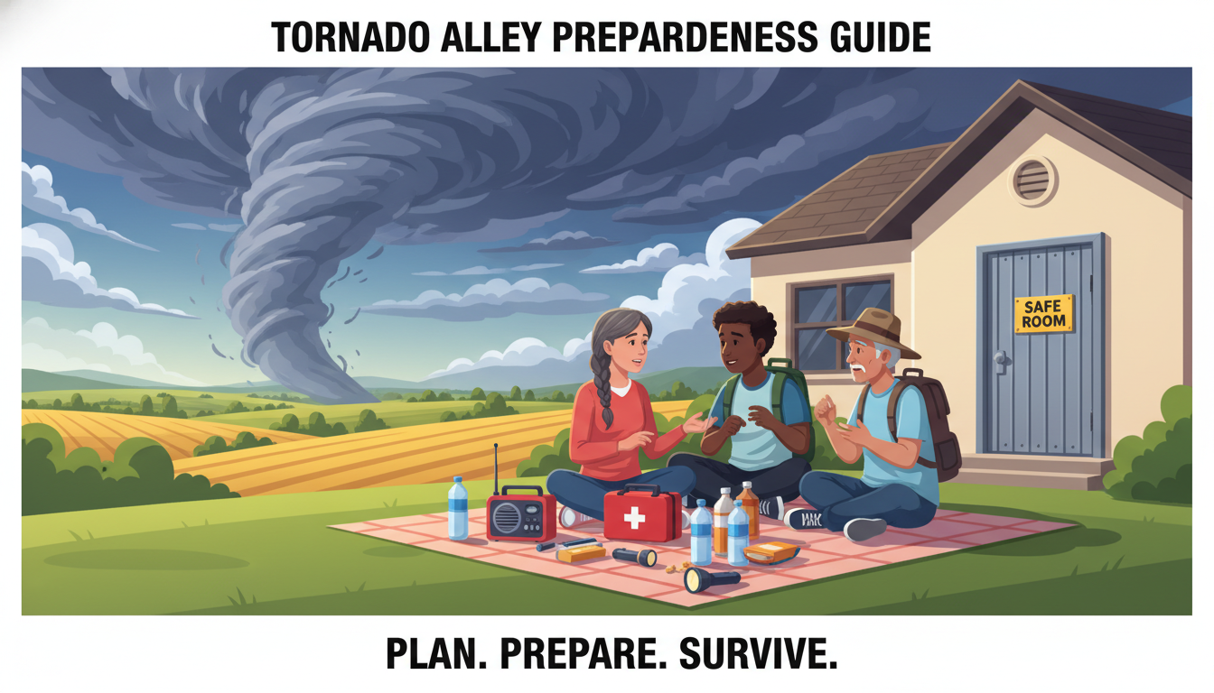 Read more about the article How to Prep for a Tornado if You Live in Tornado Alley