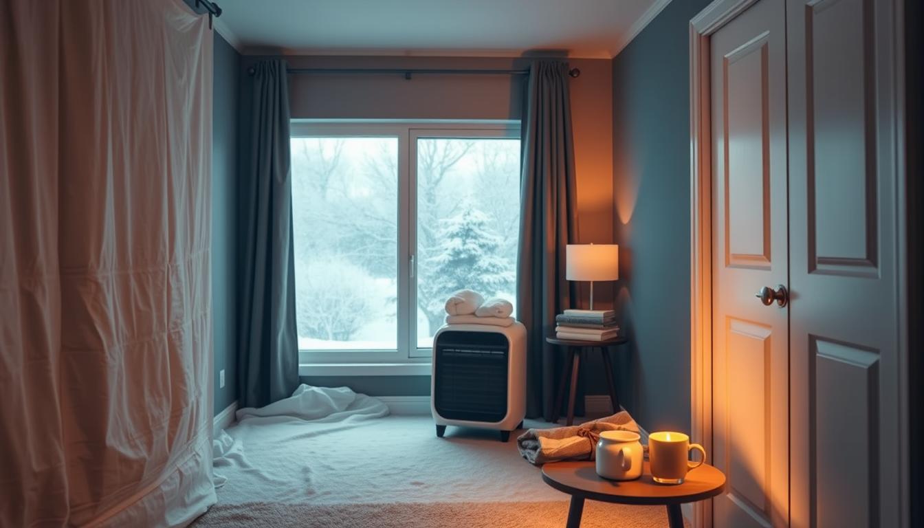 How to insulate your home for emergencies with designated heated room