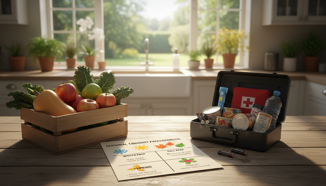 Read more about the article Seasonal Emergency Prep Checklist: What to Do Every Quarter