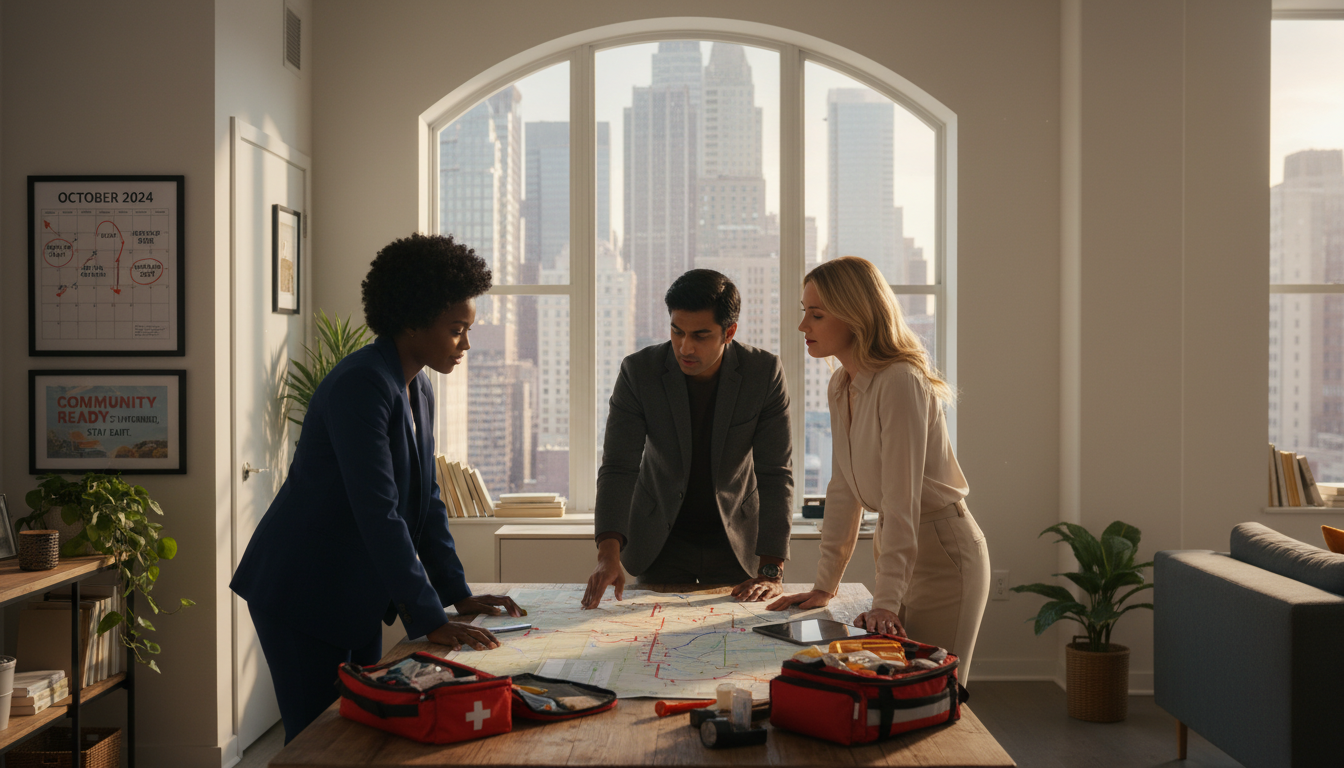 apartment disaster plan communication