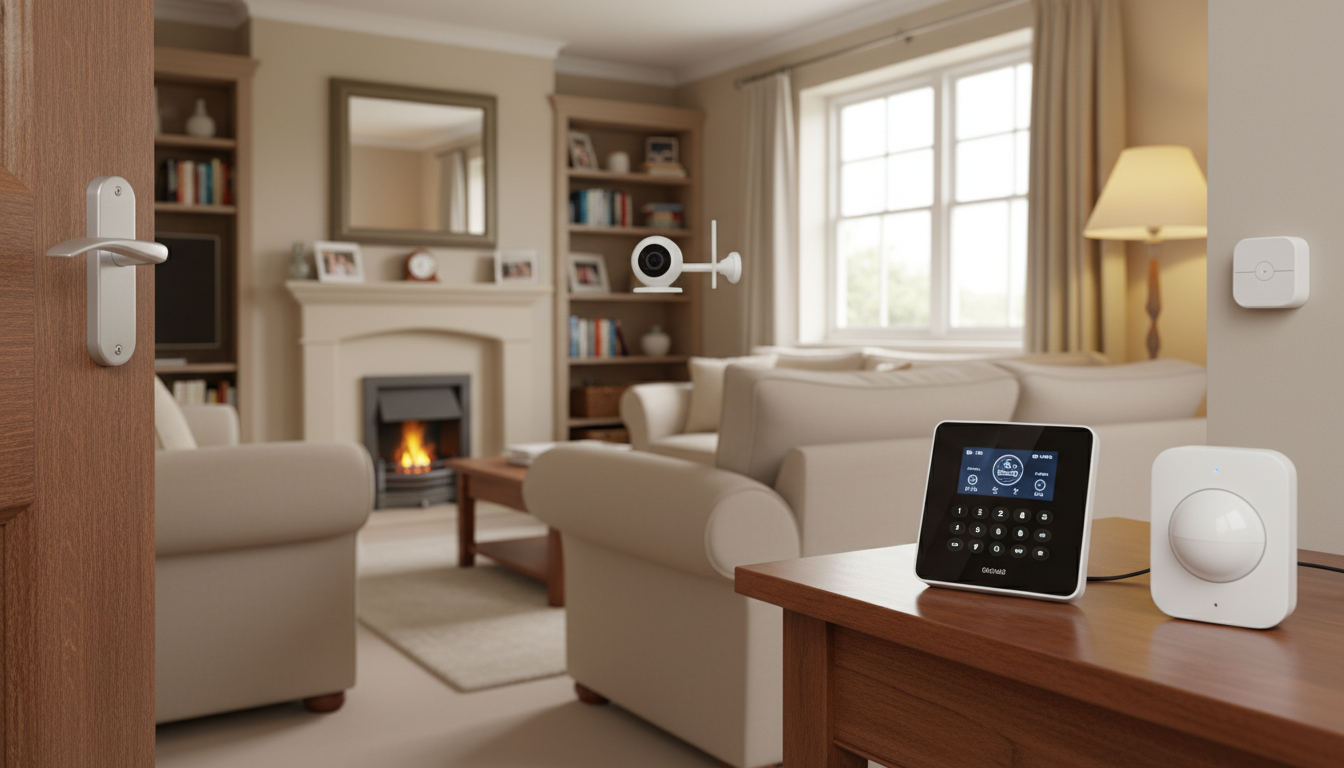 basic home security setup components