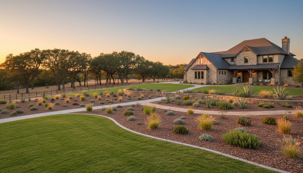 creating defensible space around home with three protection zones