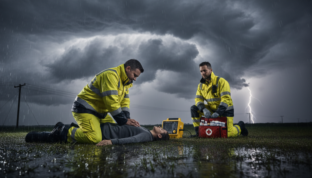 electrical accident protocol first aid response