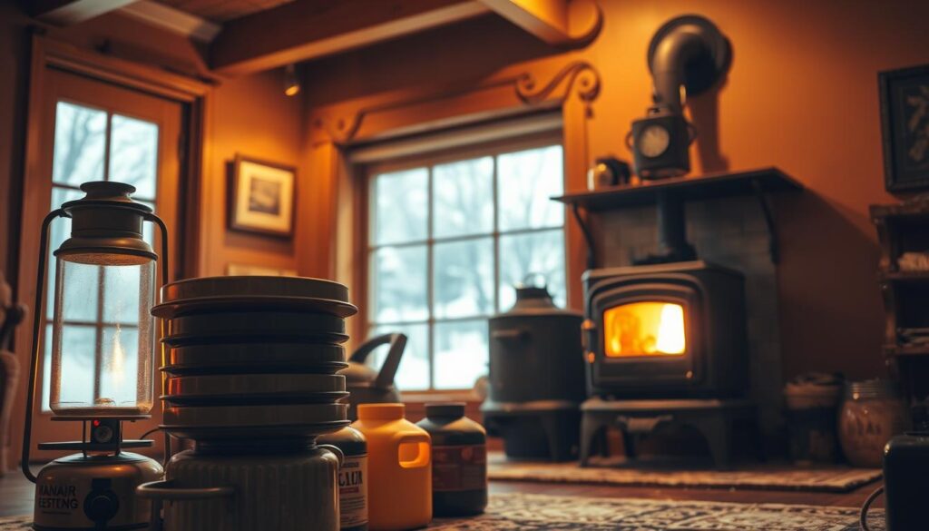 emergency heat sources indoors for power outages