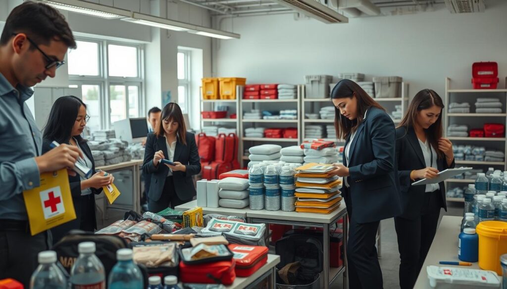 emergency preparedness supplies maintenance and checking