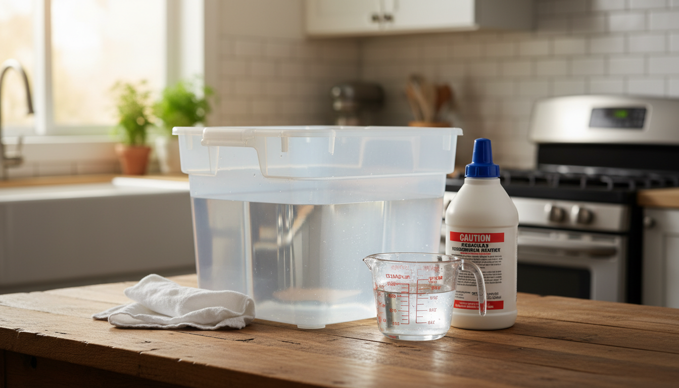 emergency preparedness water treatment supplies