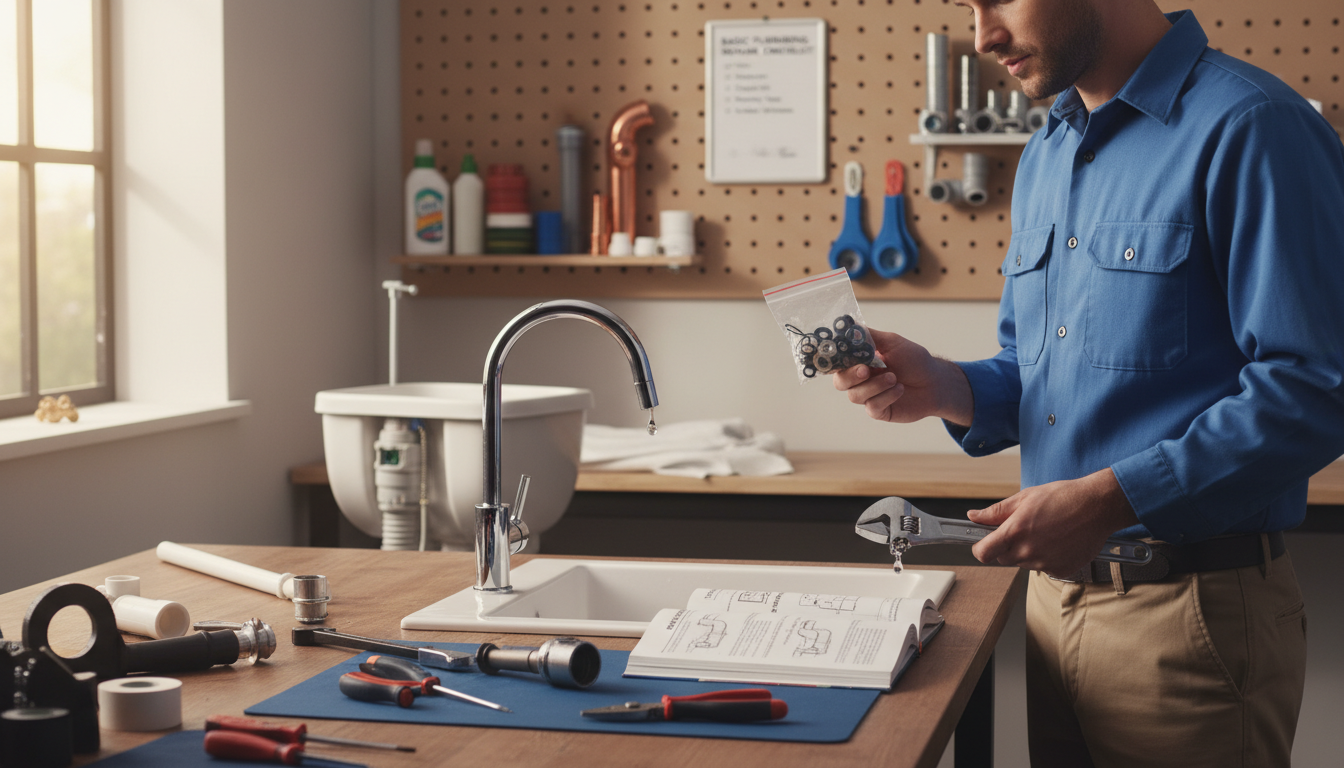 fixing leaky faucets and toilet repair basics