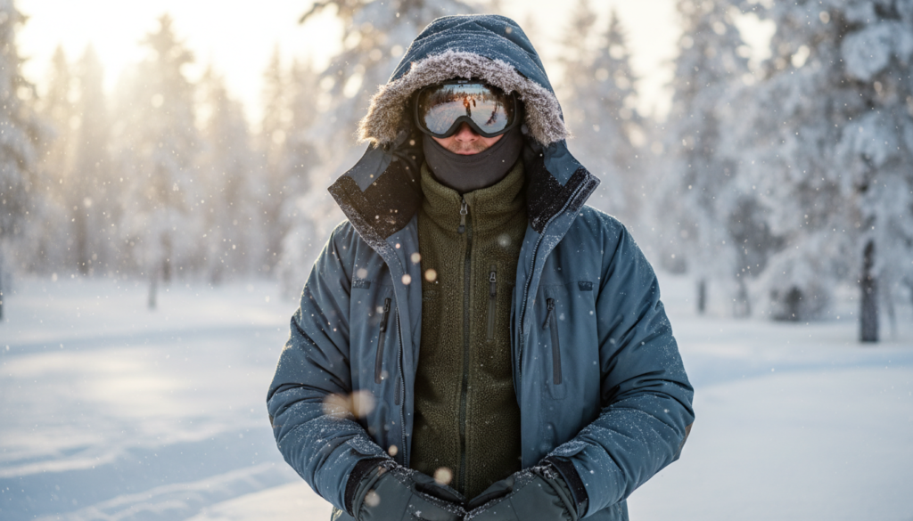 frostbite recovery prevention winter clothing layers