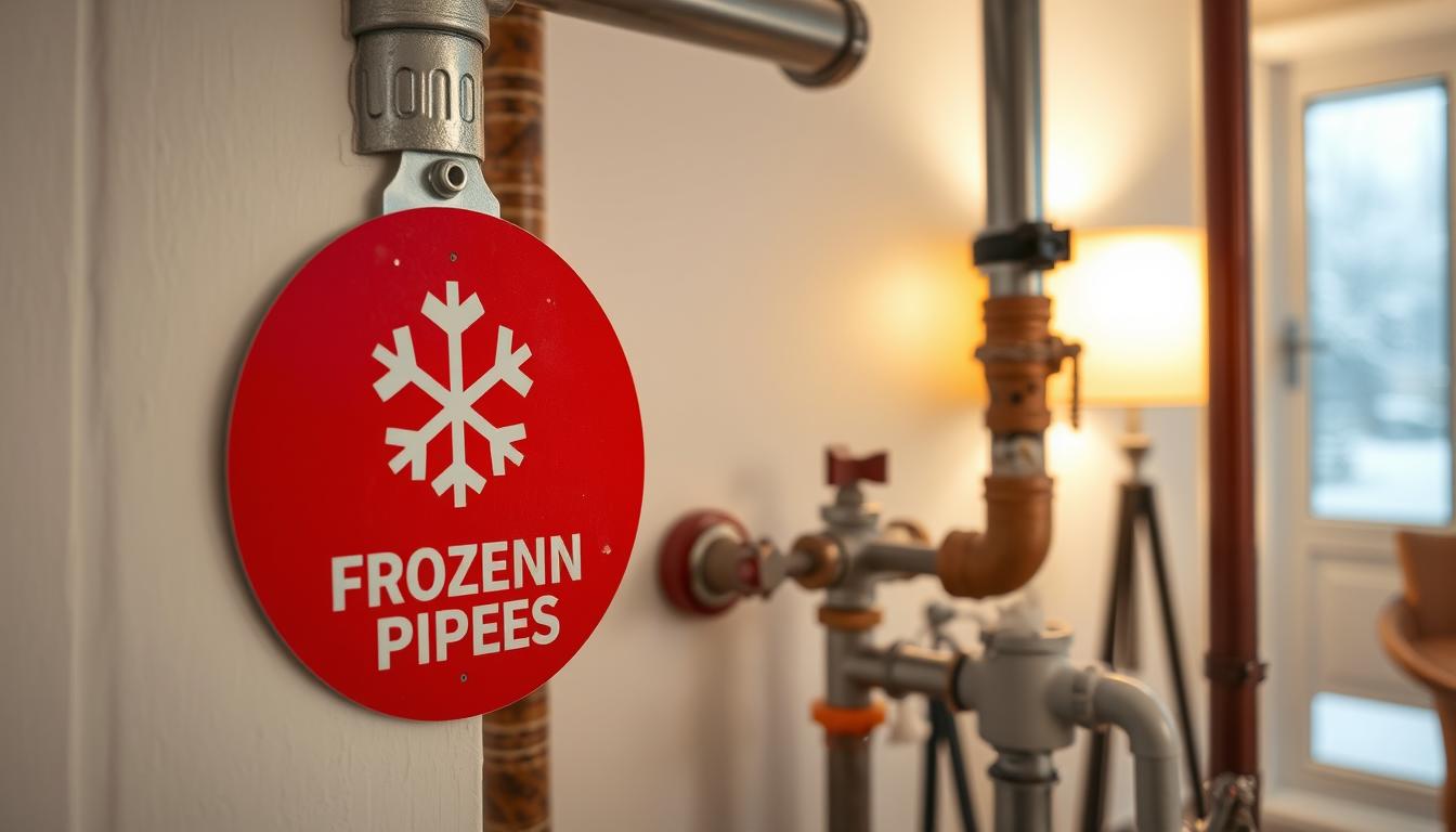 frozen pipe warning signs in home plumbing