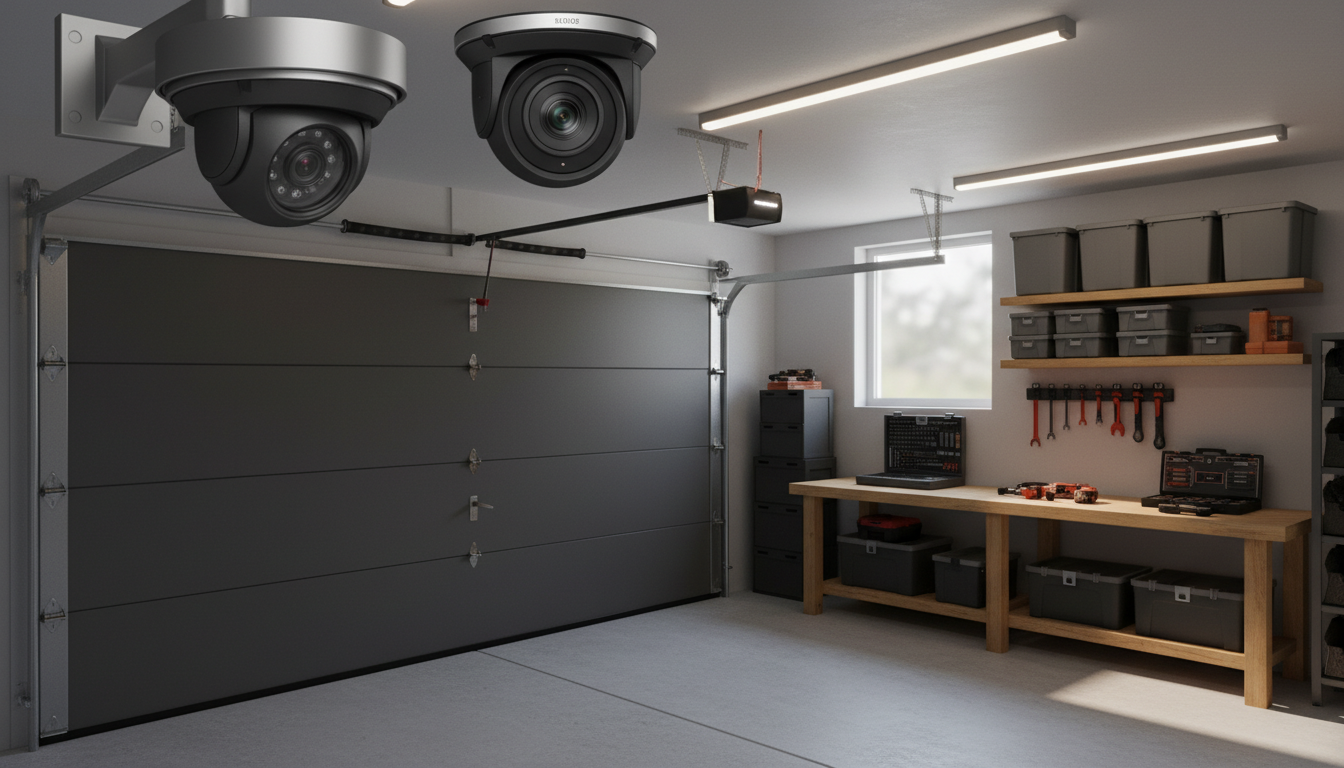garage security systems camera placement