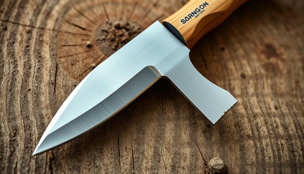 hand axe blade design features