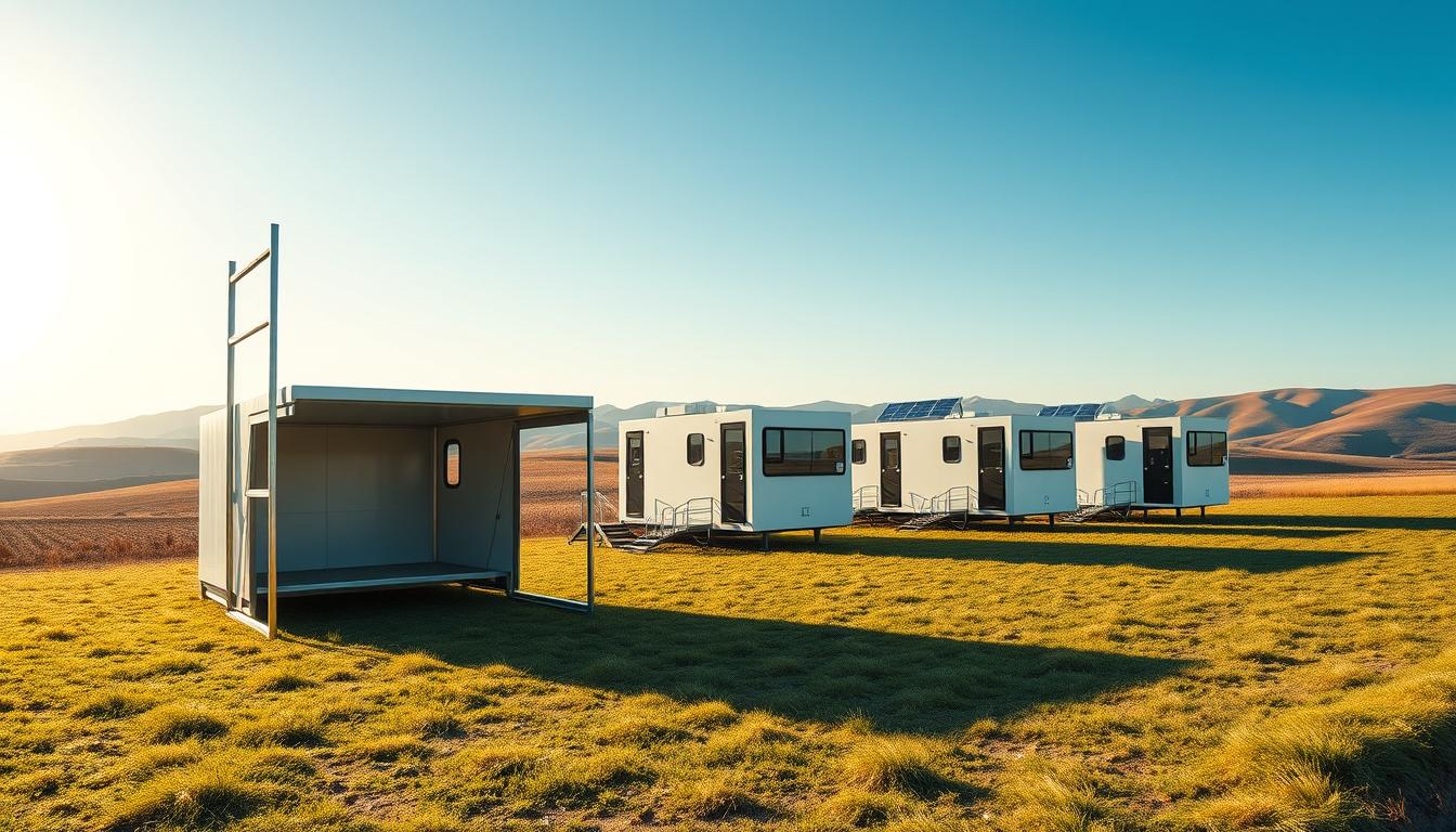 modular carport kits and mobile housing solutions for emergency shelter