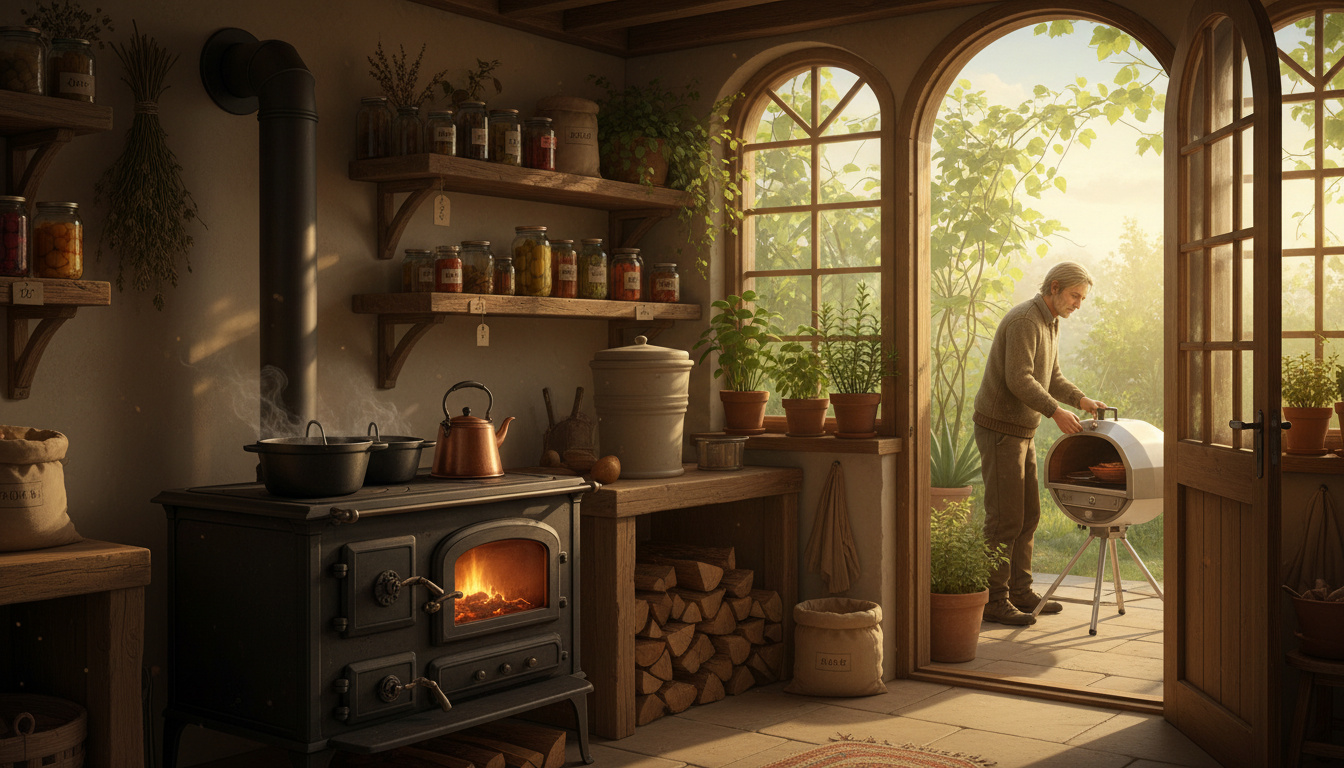 off-grid cooking techniques for emergency preparedness