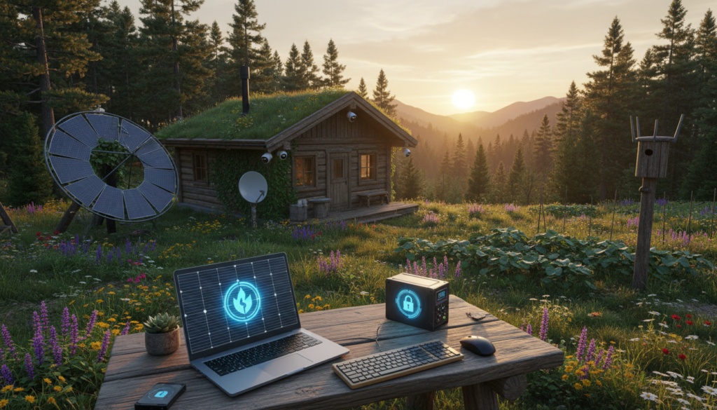 off-grid digital protection for homestead cyber defense