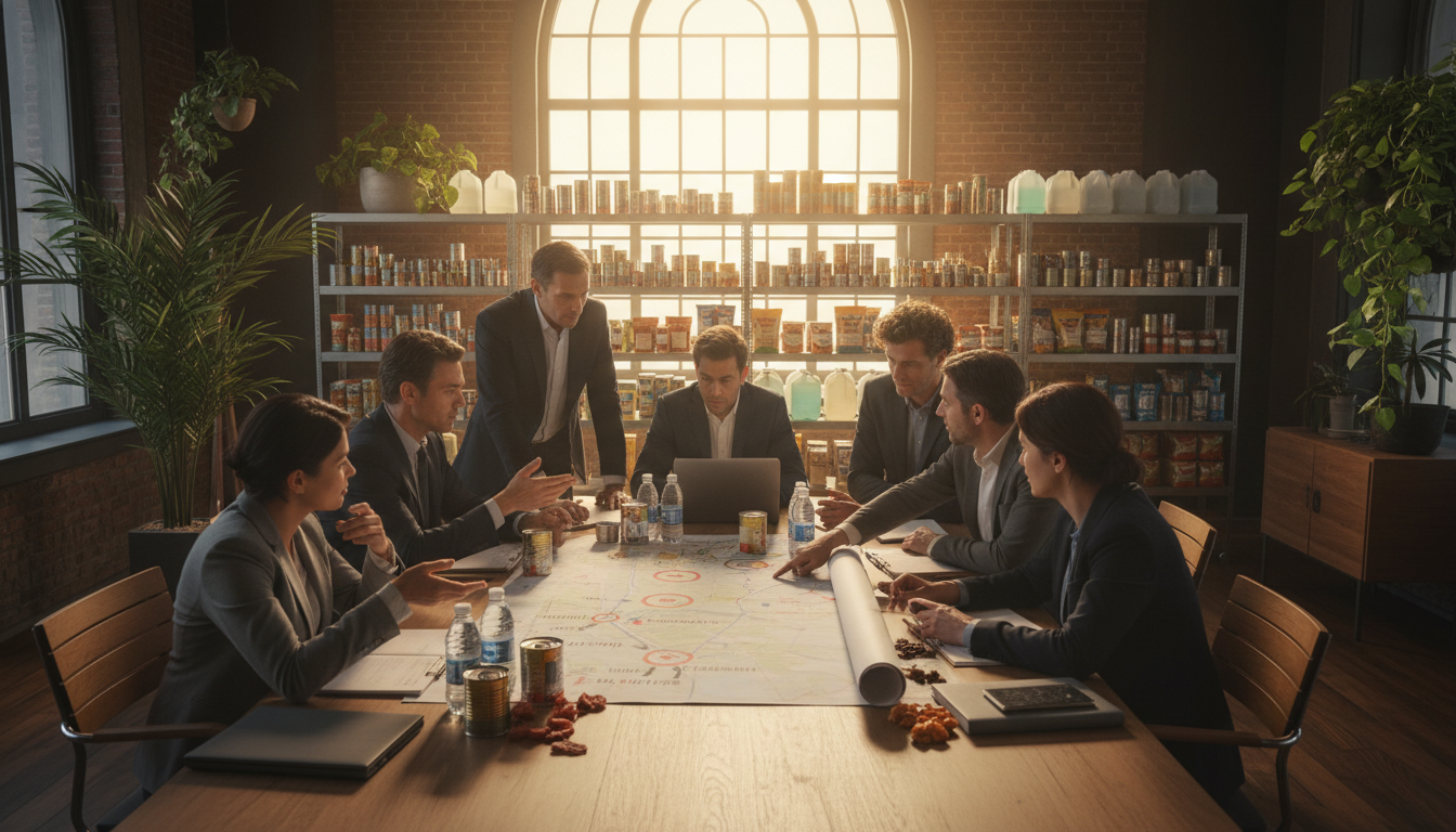 protecting food and water reserves through community networks