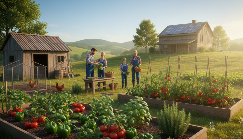 rural prepping advantages and off-grid survival benefits