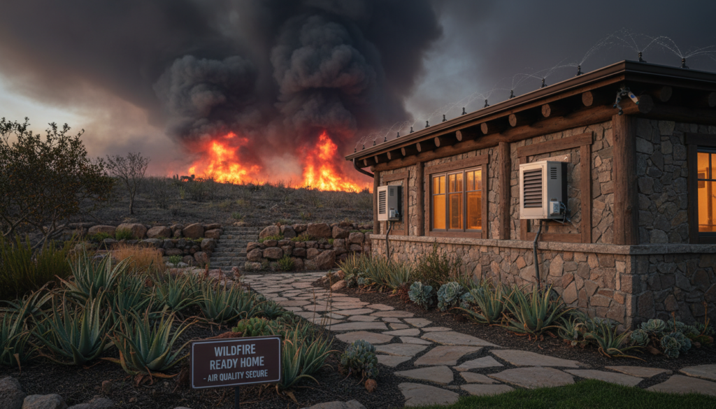 smoke-proof home strategies for wildfire protection
