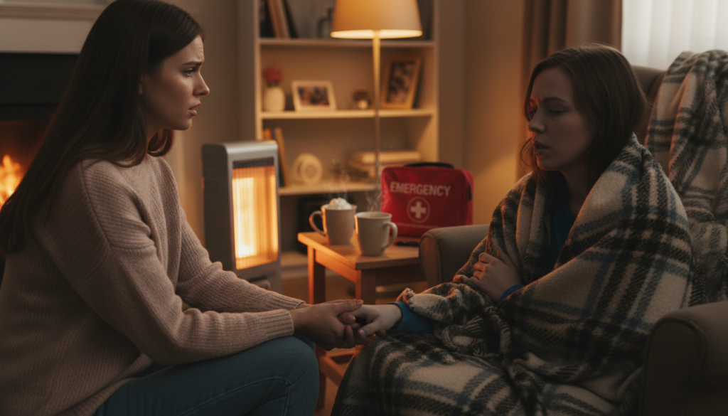 treating mild hypothermia at home warning signs