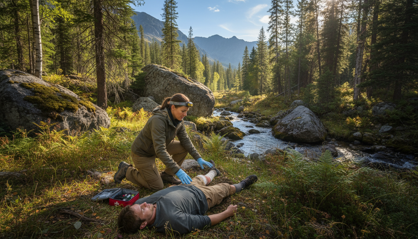 wilderness first aid techniques for scene assessment