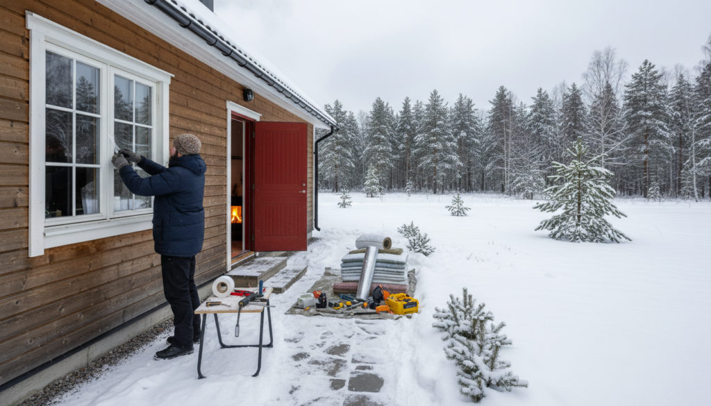 winterizing your home with insulation and weather protection