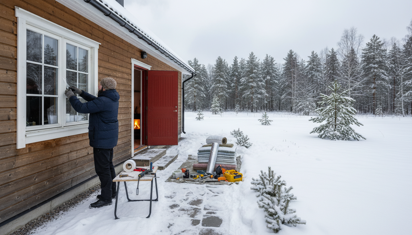 winterizing your home with insulation and weather protection